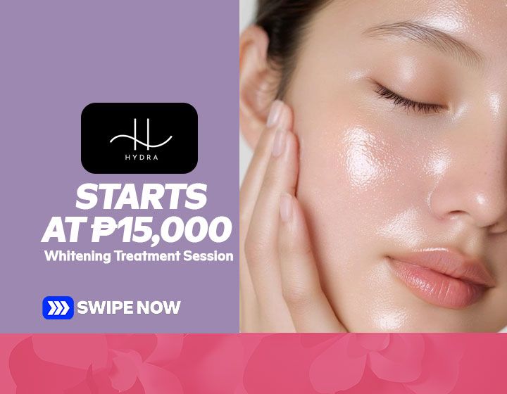 Whitening Treatments start at P15,000 per Session