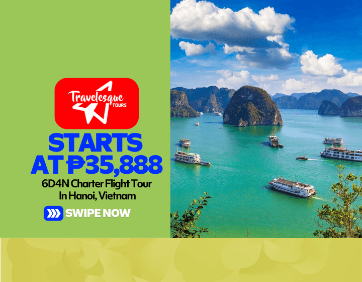 6D4N Charter Flight Tour In Hanoi, Vietnam Starting At P35,888