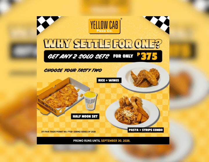 TWO Solo Sets For Only P375