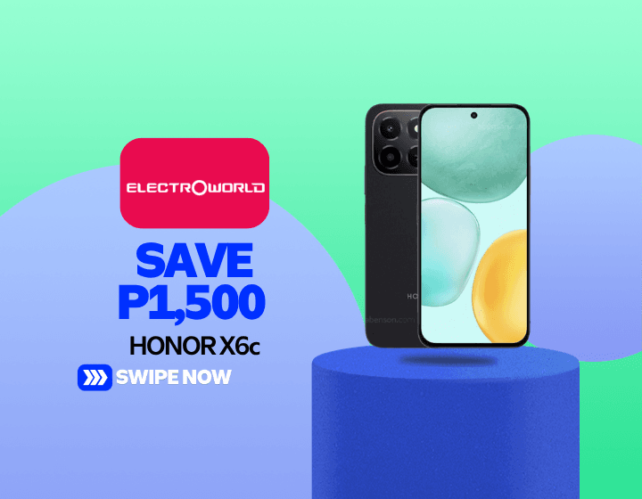 SAVE P1,500 with HONOR X6c