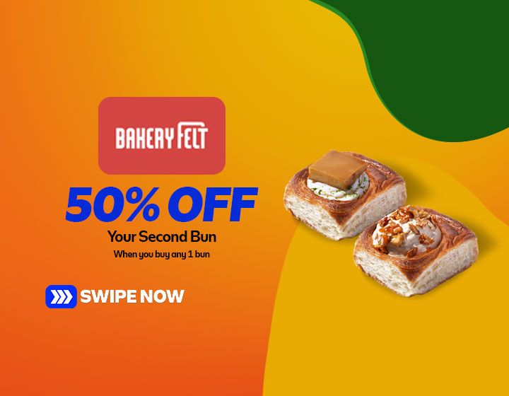 Buy 1 Bun, Get 2nd at 50% OFF