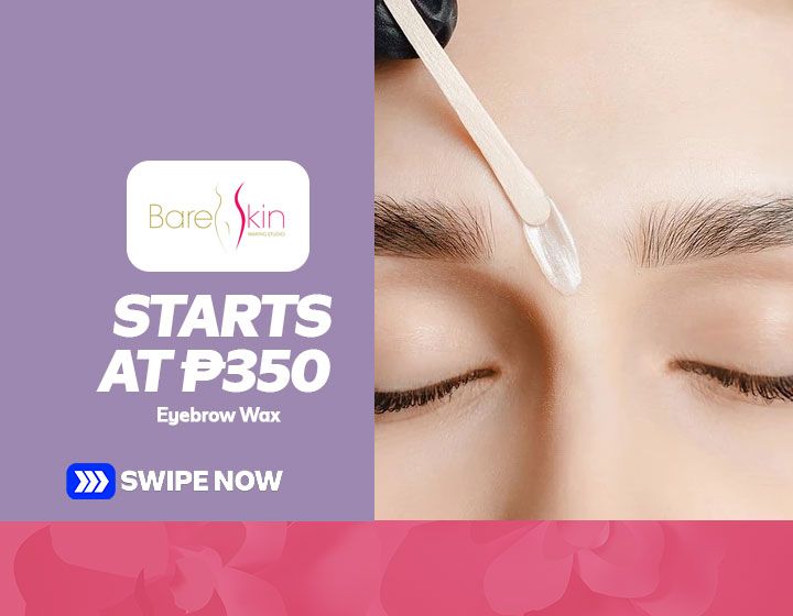 Eyebrow Wax starts at P350
