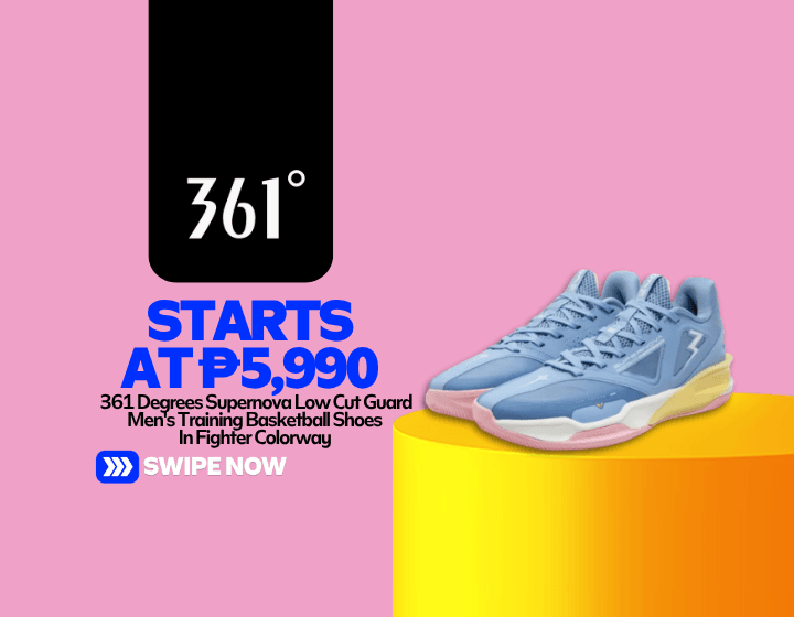 361 Degrees Supernova Low Cut Guard Men's Training Basketball Shoes In Fighter Colorway Starting At P5,990