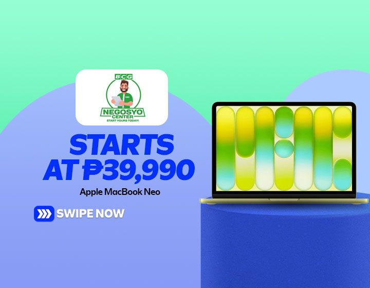 Apple MacBook Neo starts at P39,990