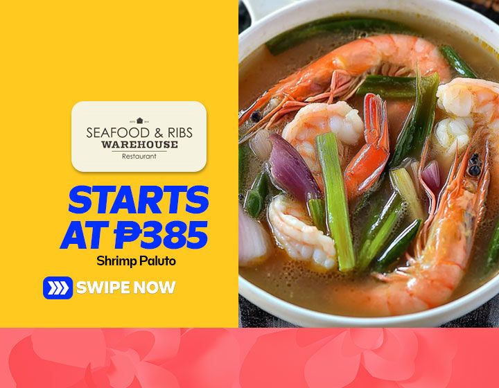 Shrimp Paluto starts at P385