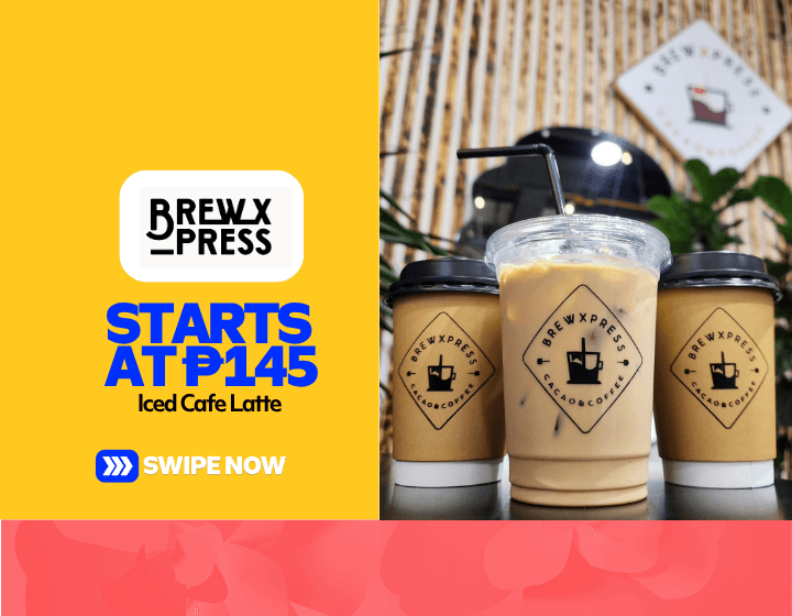 Iced Cafe Latte Starting At P145