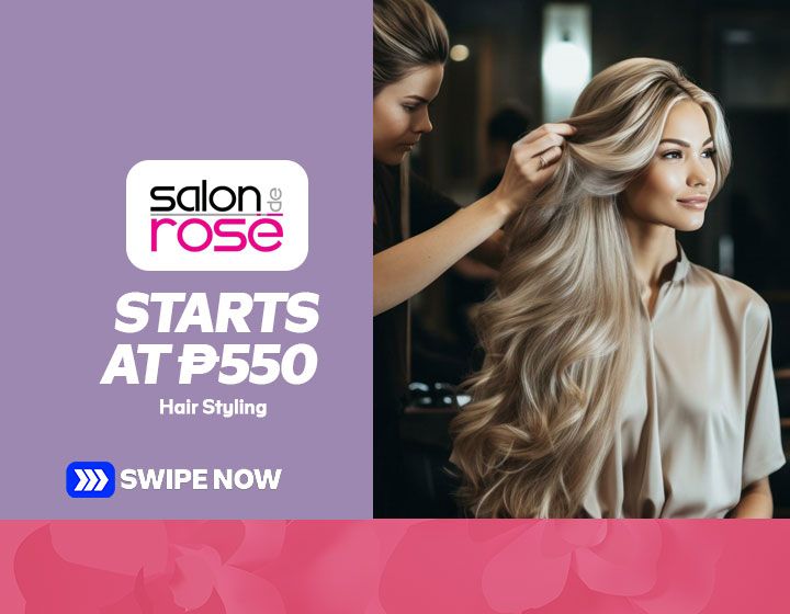 Hair Styling starts at P550