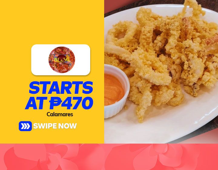 Calamares starts at P470