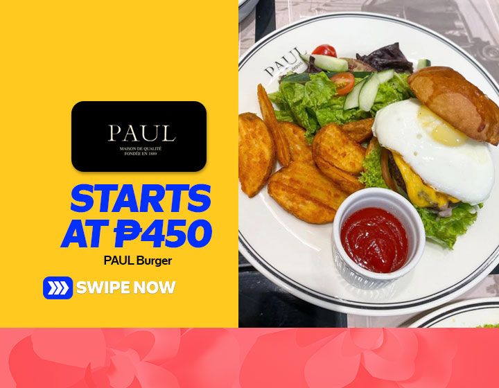 PAUL Burger starts at P450