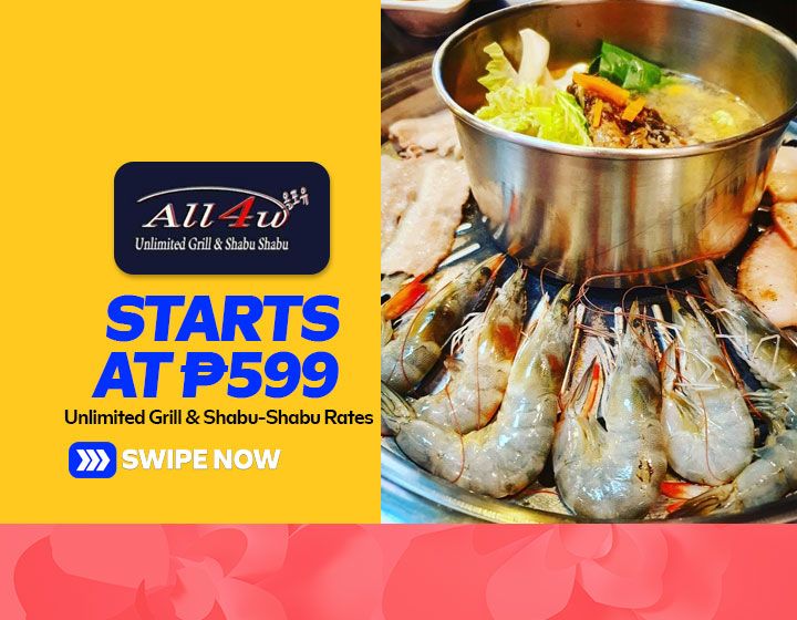 Unlimited Grill & Shabu-Shabu Rates start at P599