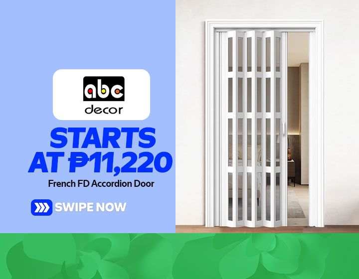 French FD Accordion Door starts at P11,220