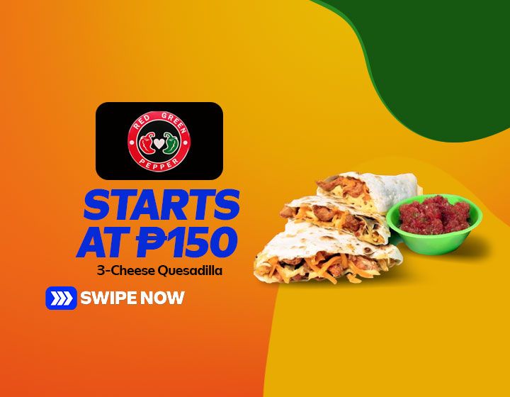 3-Cheese Quesadilla starts at P150