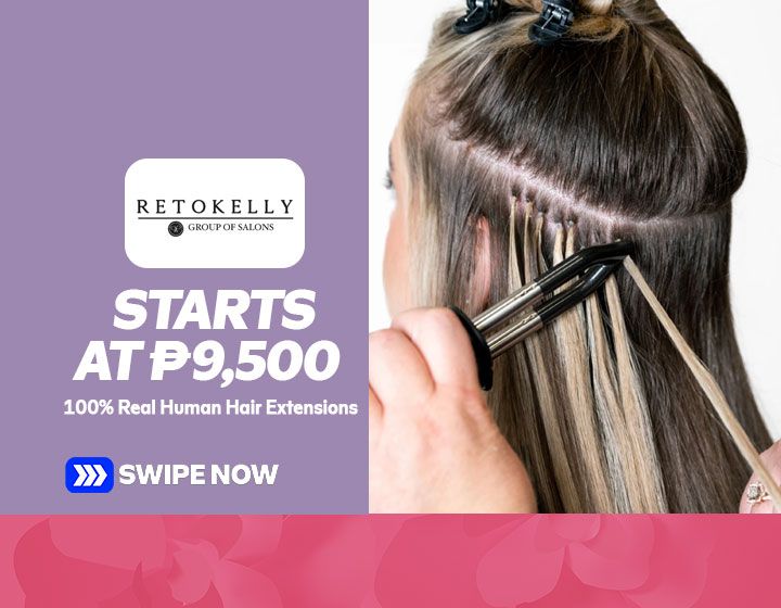 100% Real Human Hair Extensions start at P9,500