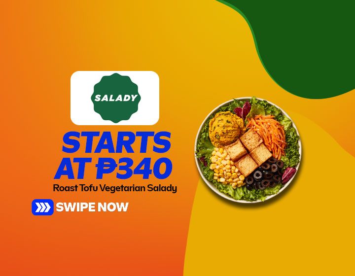 Roast Tofu Vegetarian Salady starts at P340