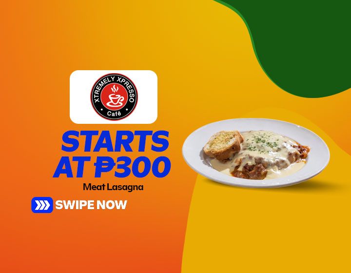 Meat Lasagna starts at P300