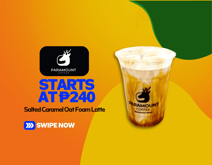 Salted Caramel Oat Foam Latte Starting At P240