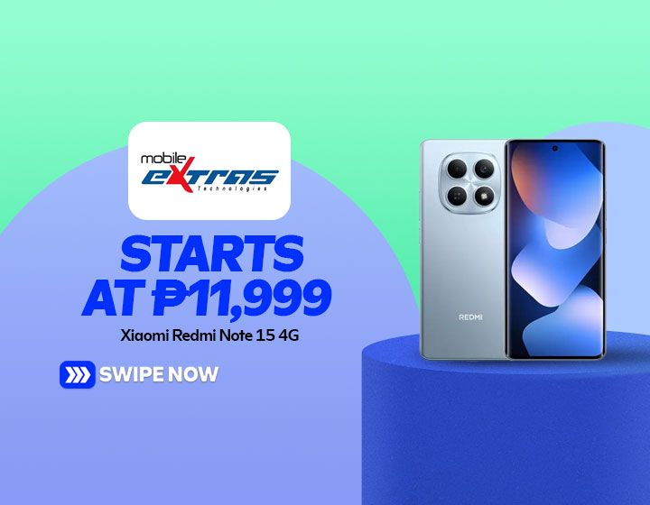 Xiaomi Redmi Note 15 4G starts at P11,999