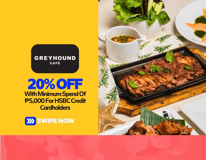 20% Off With Minimum Spend Of P5,000 For HSBC Credit Cardholders