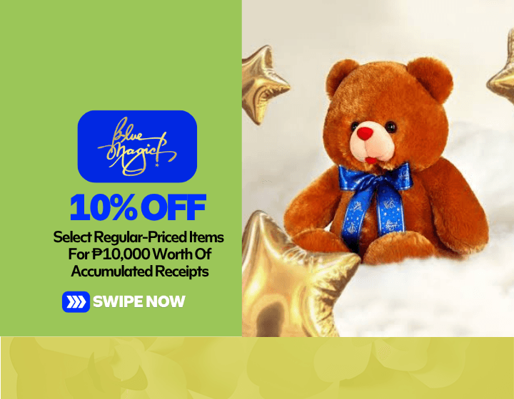 Unlock 10% Off On Select Regular-Priced Items For P5,000 Worth Of Accumulated Receipts