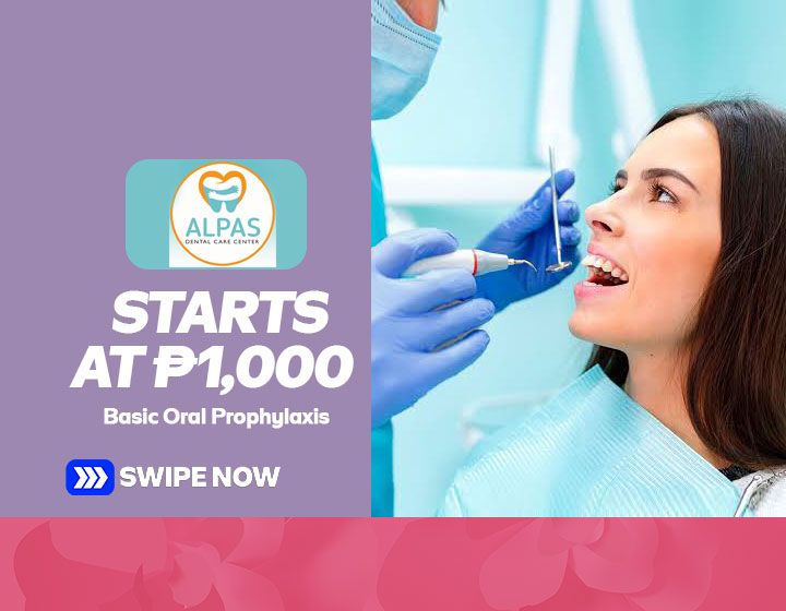 Basic Oral Prophylaxis starts at P1,000