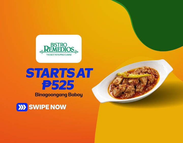 Binagoongang Baboy starts at P525