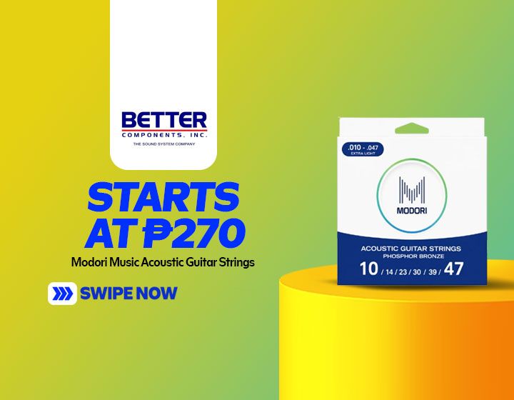 Modori Music Acoustic Guitar Strings start at P270