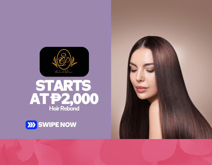 Hair Rebond Starting At P2,000