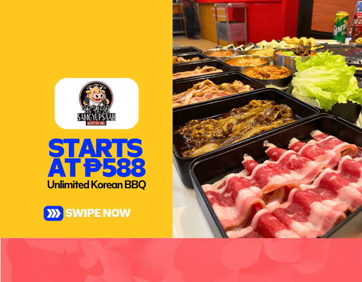 Unlimited Korean BBQ Starting At P588