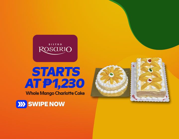 Whole Mango Charlotte Cake starts at P1,230