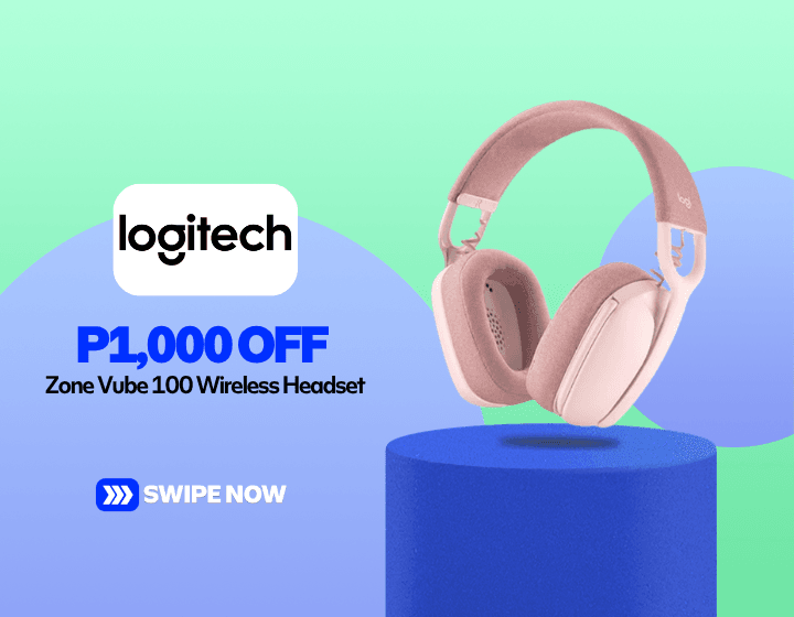 P1,000 OFF with Zone Vube 100 Wireless Headset