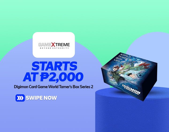 Digimon Card Game World Tamer's Box Series 2 starts at P2,000