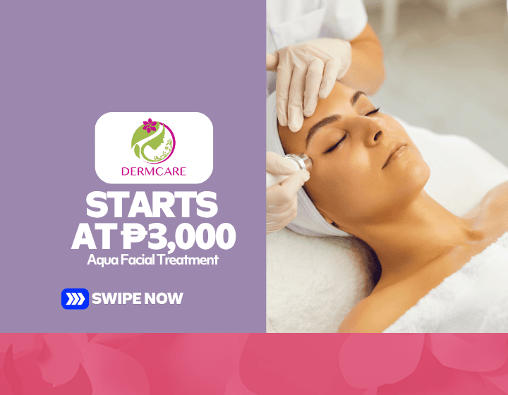Aqua Facial Treatment Starting At P3,000