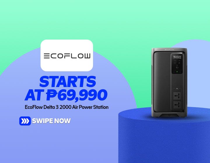EcoFlow Delta 3 2000 Air Power Station starts at P69,990