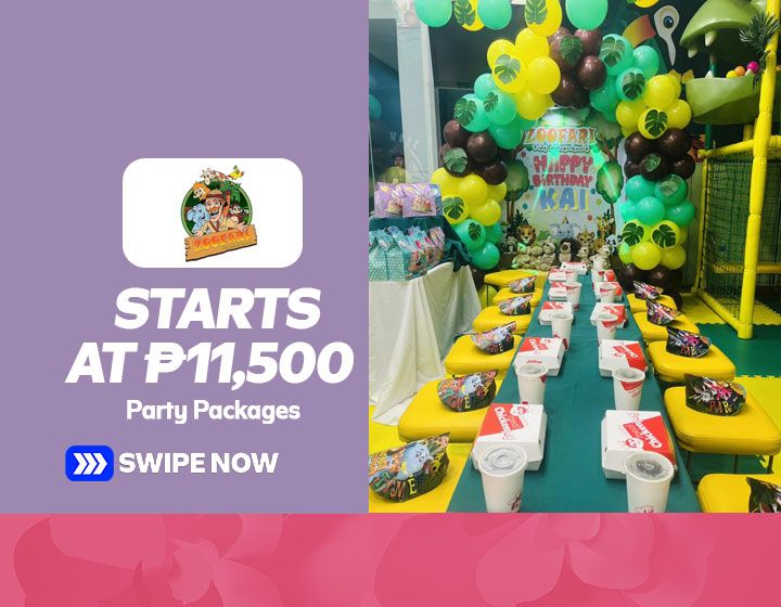 Party Packages start at P11,500