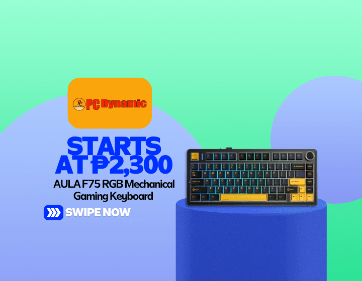 AULA F75 RGB Mechanical Gaming Keyboard Starting At P2,300