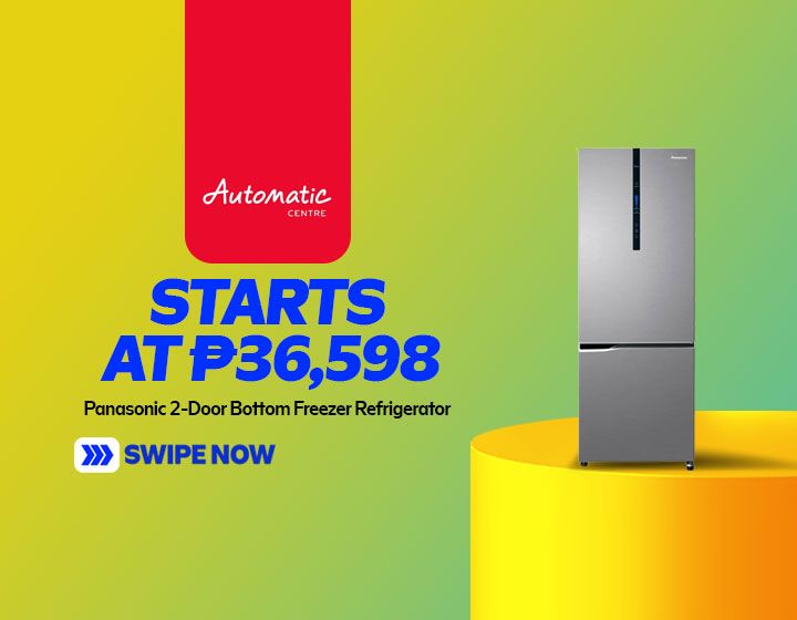 Panasonic 2-Door Bottom Freezer Refrigerator starts at P36,598