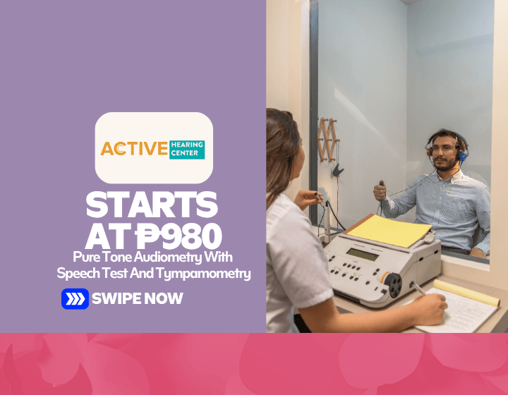 Pure Tone Audiometry With Speech Test And Tympamometry Starting At P980