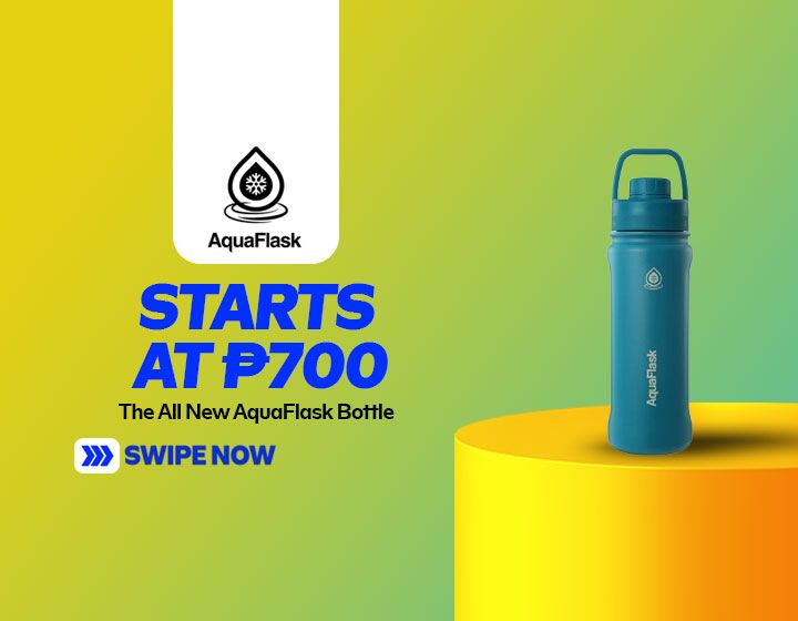 The All New AquaFlask Bottle (18oz) starts at P700