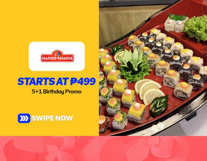 5+1 Birthday Promo starts at P499