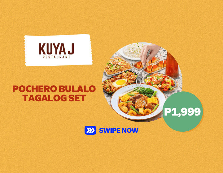 Enjoy the Pochero Bulalo Tagalog Salo Set from Kuya J