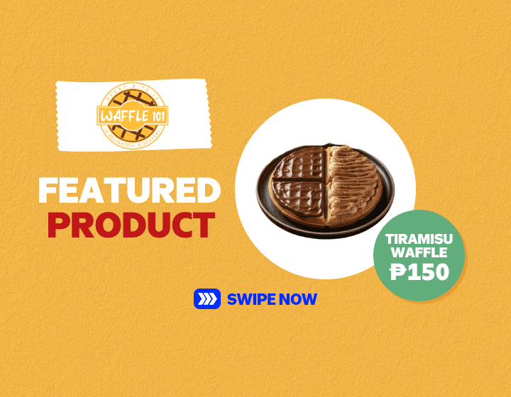 FEATURED PRODUCT on WAFFLE 101's TIRAMISU WAFFLE
