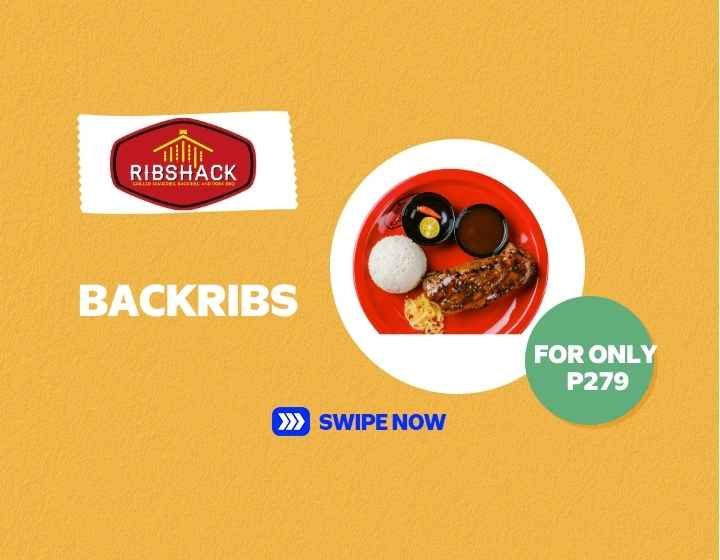 Backribs for only ₱279! Satisfy your ribs cravings at Ribshack, SM City General Santos! ❤