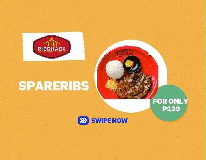 Spareribs for only ₱129!   Treat yourself to a delicious and sulit meal at Ribshack, SM City General Santos! ❤