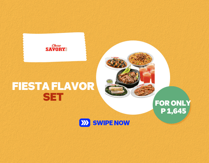 Classic Savory Fiesta Flavor Set for only P 1645
