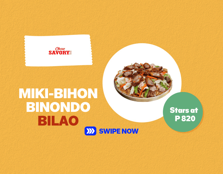 Classic Savory Miki Bihon Binondo starts at P 820