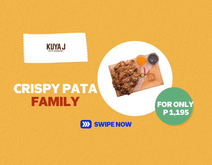 Kuya J Crispy Pata Family for only P 1,195