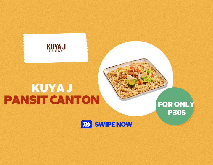 Kuya J Pansit Canton for only P 305