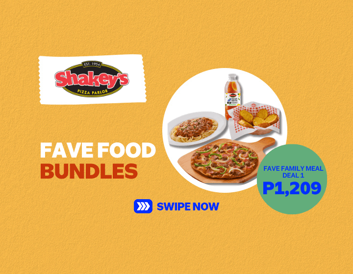 FAVE FOOD BUNDLES: MEAL DEAL 1