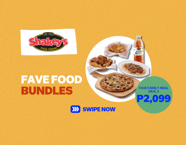 FAVE FOOD BUNDLES: MEAL DEAL 2